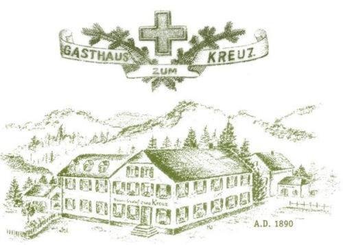 Gasthof Und Pension Zum Kreuz 라우텐바흐 외부 사진